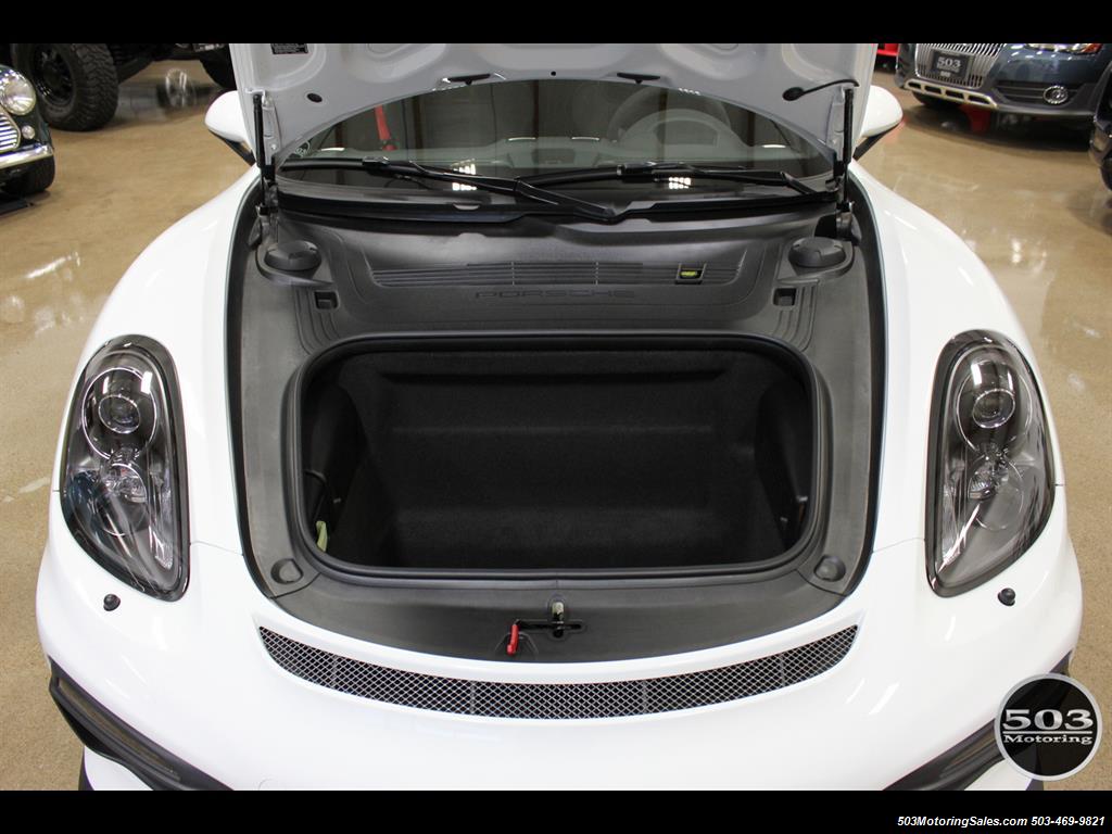 2016 Porsche Cayman GT4; White w/ Full Bucket Seats & 3k Miles!   - Photo 51 - Beaverton, OR 97005