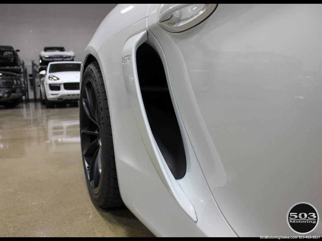 2016 Porsche Cayman GT4; White w/ Full Bucket Seats & 3k Miles!   - Photo 25 - Beaverton, OR 97005