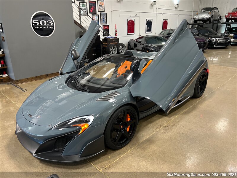 2016 McLaren 675LT Spider; Perfectly Specced Chicane Gray photo