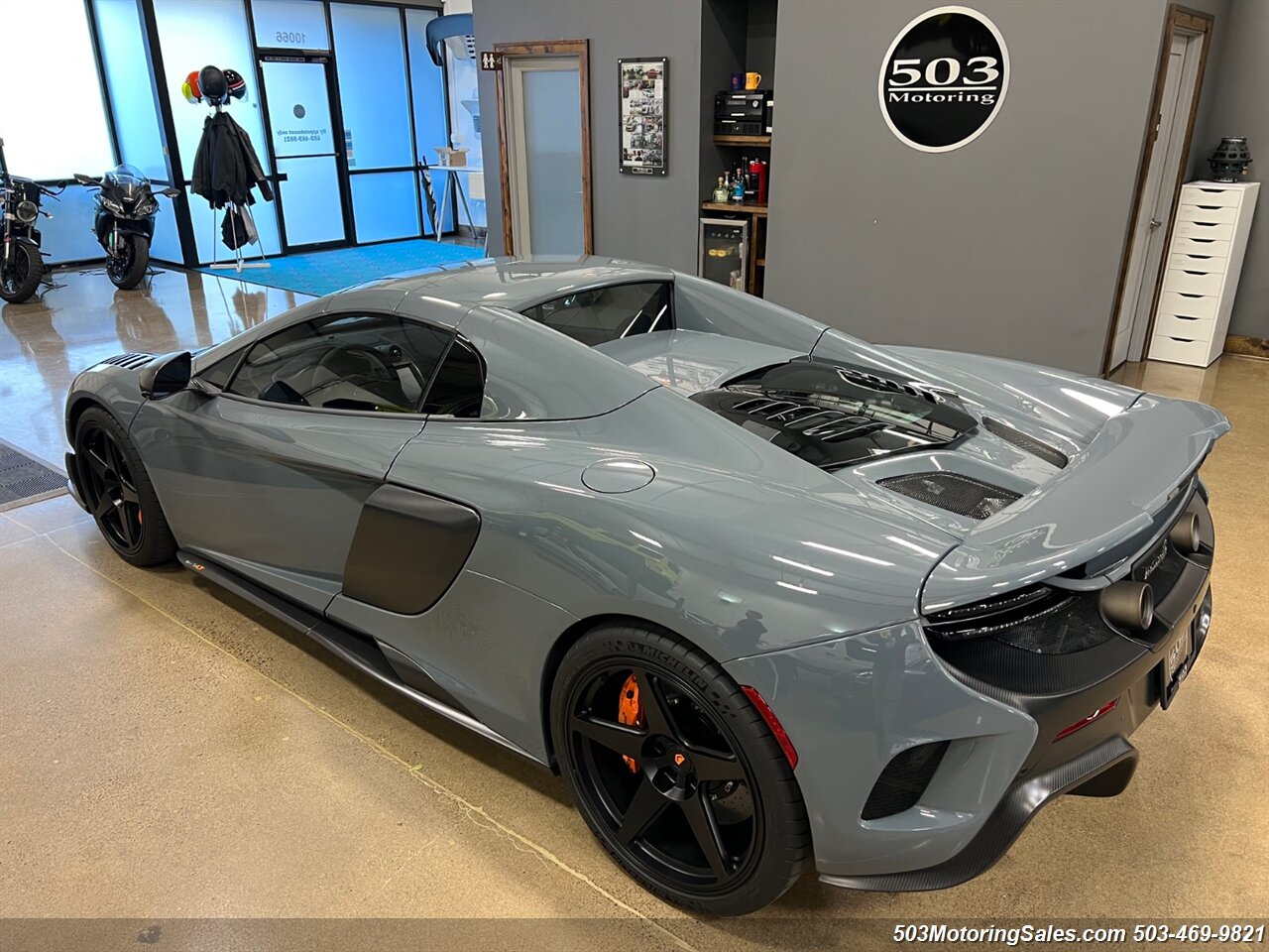 2016 McLaren 675LT Spider; Perfectly Specced Chicane Gray One Owner!   - Photo 50 - Beaverton, OR 97005
