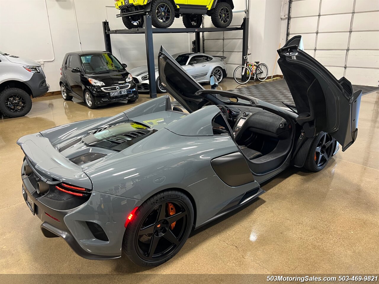 2016 McLaren 675LT Spider; Perfectly Specced Chicane Gray One Owner!   - Photo 10 - Beaverton, OR 97005