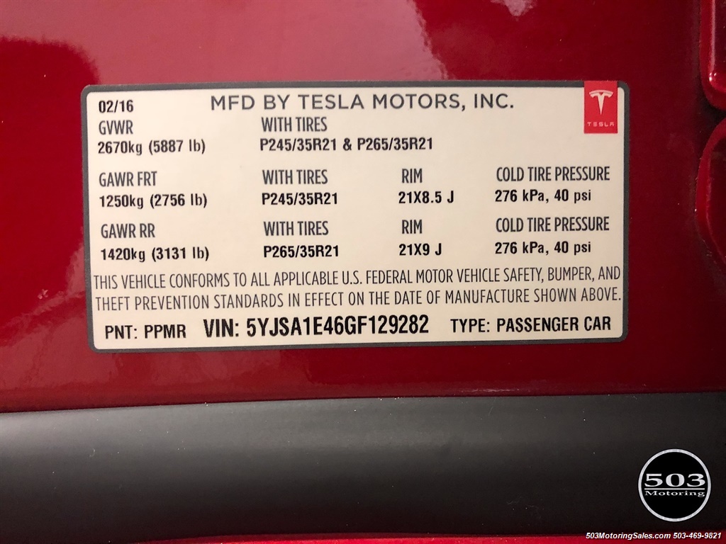 2016 Tesla Model S P90D  LIFETIME FREE SUPERCHARGING - Photo 51 - Beaverton, OR 97005