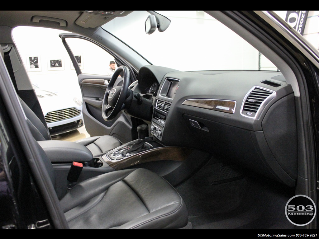 2015 Audi Q5 2.0T quattro Premium Plus; Black/Black w/ 23k!   - Photo 35 - Beaverton, OR 97005