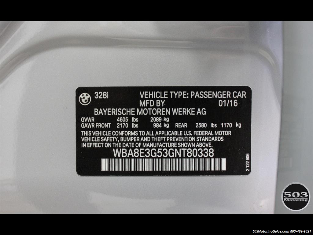 2016 BMW 328i xDrive; Silver/Black w/ Less than 250 Miles!   - Photo 50 - Beaverton, OR 97005