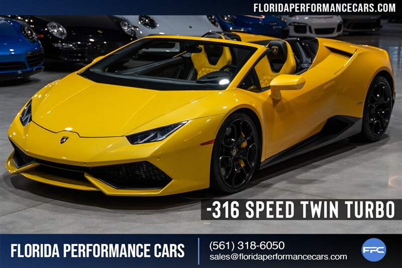 2016 Lamborghini Huracan LP 610-4 Spyder  