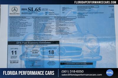 2009 Mercedes-Benz SL 65 AMG   - Photo 30 - Riviera Beach, FL 33407