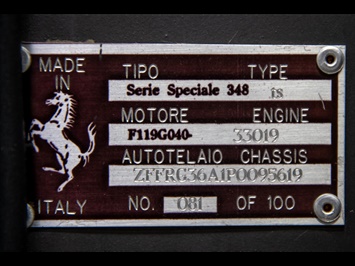 1993 Ferrari 348 TS Speciale   - Photo 40 - Nashville, TN 37217
