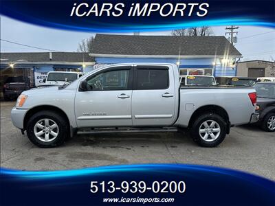 2014 Nissan Titan SV  4WD w/BackUpCam 4x4  Crew Cab SWB Pi