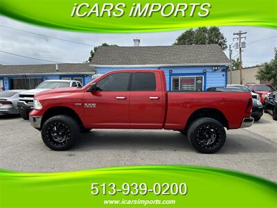 2017 RAM 1500 Big Horn  4WD LIFTED w/NAVI & BackUp Cam 4x4  Quad Cab 6.3 ft