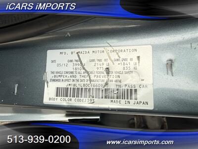 2012 Mazda Mazda3 i Touring - Photo 15 - Fairfield, OH 45014