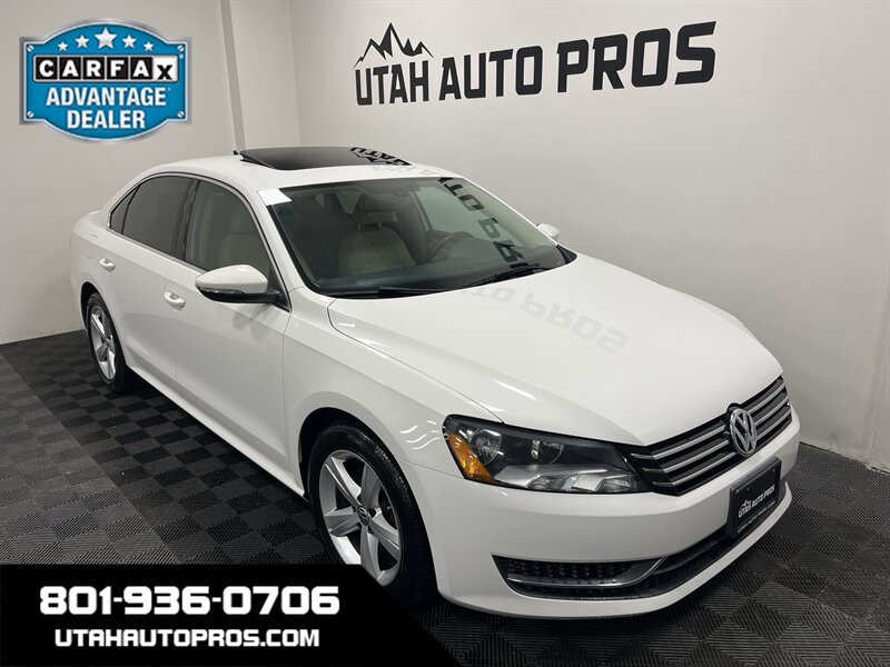 2012 Volkswagen Passat SE PZEV   - Photo 1 - West Bountiful, UT 84087