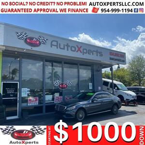 2015 Mercedes-Benz C 300 4MATIC  Up to 12 MONTHS SAME AS CASH Sedan