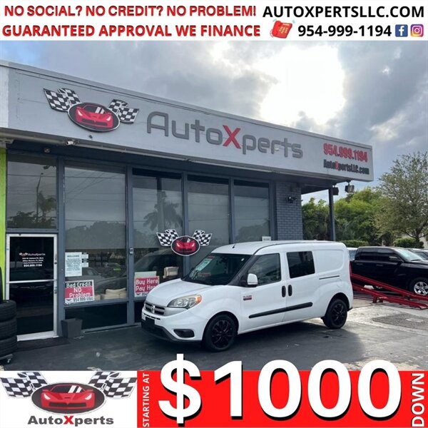 2017 RAM ProMaster SLT  Up To 12 MONTHS SAME AS CASH - Photo 1 - Wilton Manors, FL 33311