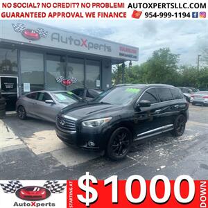 2013 INFINITI JX35  Up To 12 MONTHS 0% - SAME AS CASH SUV