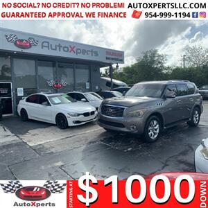 2013 INFINITI QX56  Up To 12 MONTHS SAME AS CASH SUV