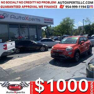 2016 FIAT 500X Trekking  Up To 12 MONTHS SAME AS CASH Wagon