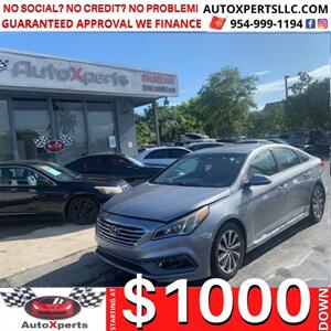 2016 Hyundai SONATA Sport  Up To 12 MONTHS 0% - SAME AS CASH Sedan