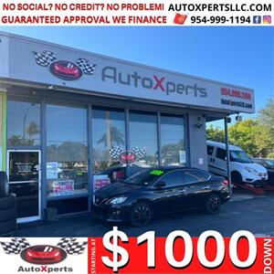 2019 Nissan Sentra SR  Up To 12 MONTHS SAME AS CASH Sedan