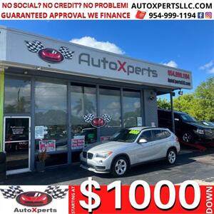 2015 BMW X1 sDrive28i  Up to 12 MONTHS SAME AS CASH SUV