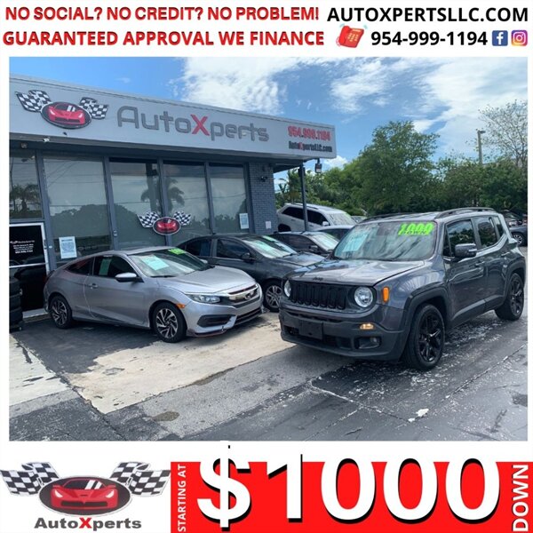 2017 Jeep Renegade Latitude  up to 12 month 0%- same as cash - Photo 1 - Wilton Manors, FL 33311