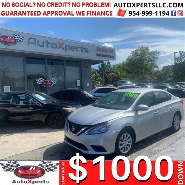 2019 Nissan Sentra SV  up to 12 month 0%- SAME AS CASH - Photo 1 - Wilton Manors, FL 33311