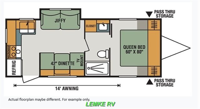 2018 K-Z RV Connect C221RK   - Photo 4 - Rocklin, CA 95677