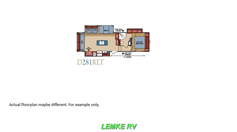 2016 K-Z Durango 281RLT   - Photo 4 - Rocklin, CA 95677