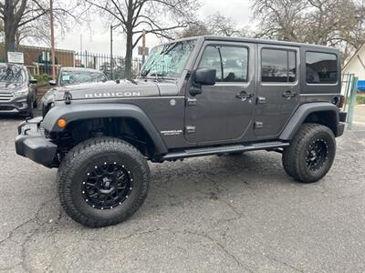 2014 Jeep Wrangler Unlimited Rubicon*4X4*Lifted*Hard Top*Wheels*  