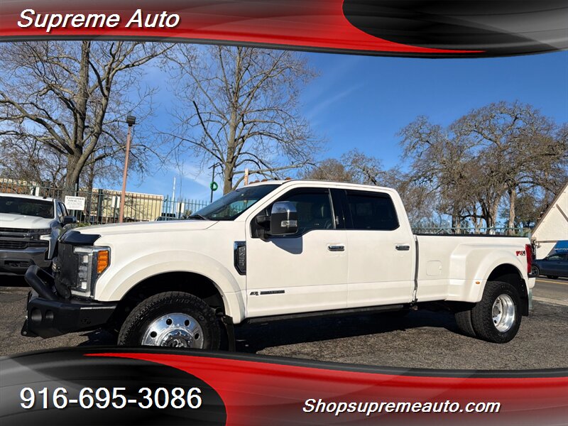 2018 Ford F-450 Super Duty Platinum*4X4*One Owner*Panoramic Roof*DRW*FX4 Pack   - Photo 1 - Fair Oaks, CA 95628