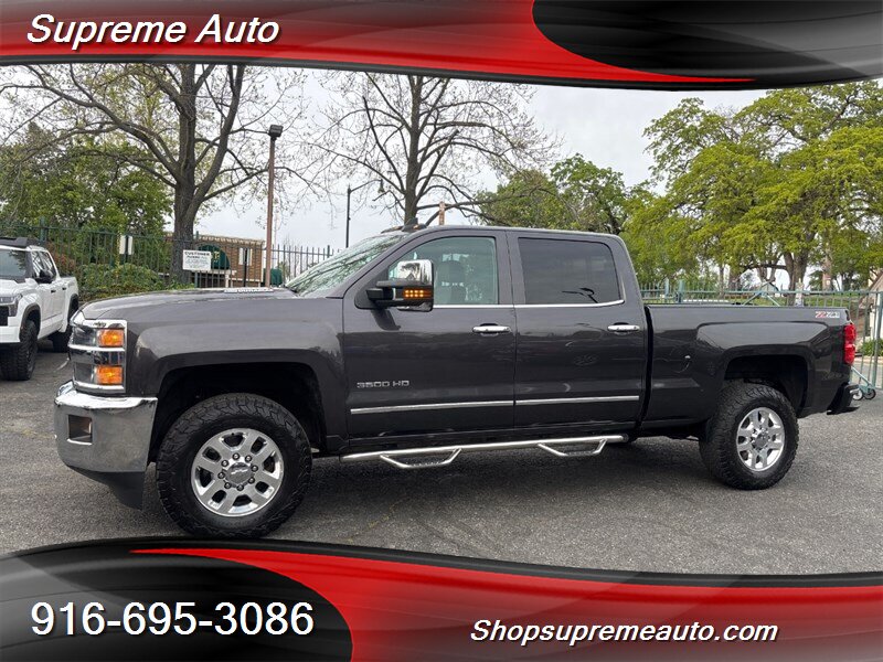 2015 Chevrolet Silverado 3500 LTZ Crew Cab*4X4*Tow Package*Rear Camera*Loaded*  