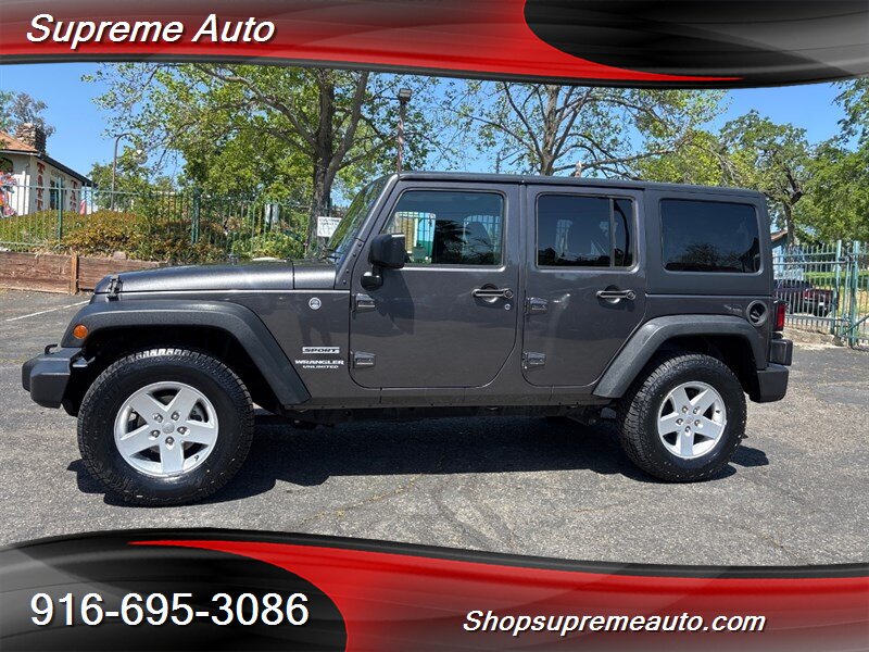 2017 Jeep Wrangler Unlimited Sport S