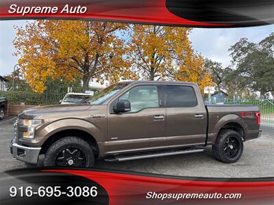 2015 Ford F-150 XLT SuperCrew Cab*4X4*Tow Package*Rear Camera*   - Photo 1 - Fair Oaks, CA 95628