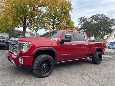 2022 GMC Sierra 2500HD Denali Crew Cab*4X4*Tow Package*Rear Camera*Lifted   - Photo 2 - Fair Oaks, CA 95628