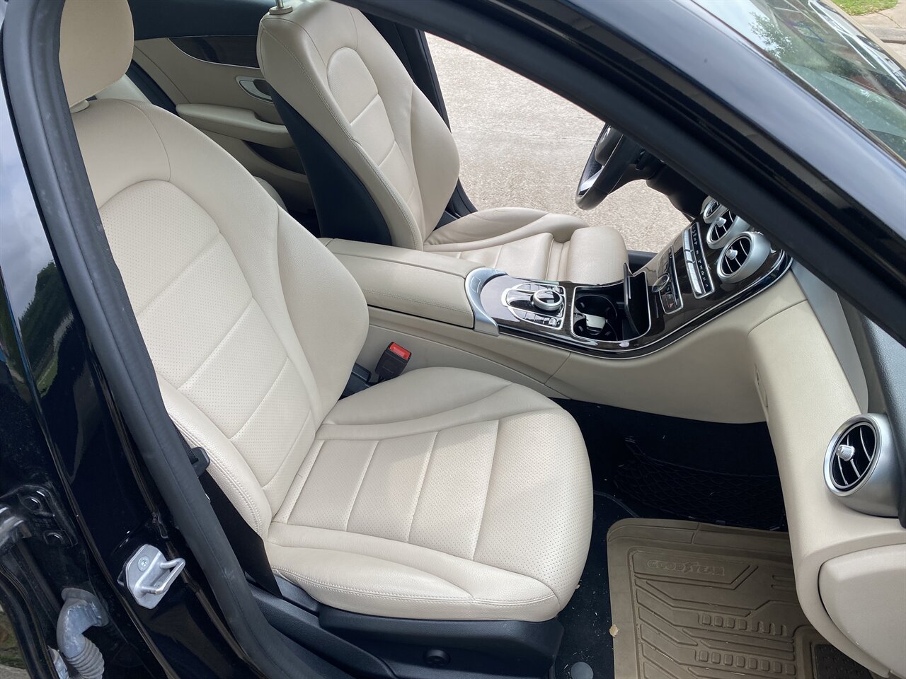 2018 Mercedes-Benz C 300 LEATHER ROOF NAVI HEATED SEATS ONLY 61K MLS   - Photo 20 - Houston, TX 77031