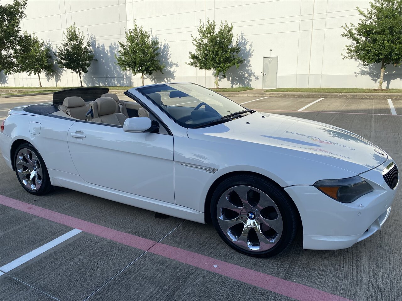 2005 BMW 645CiC CONVERTIBLE SPORT 19 " WHLS CWP HUD 73K MLS   - Photo 15 - Houston, TX 77031