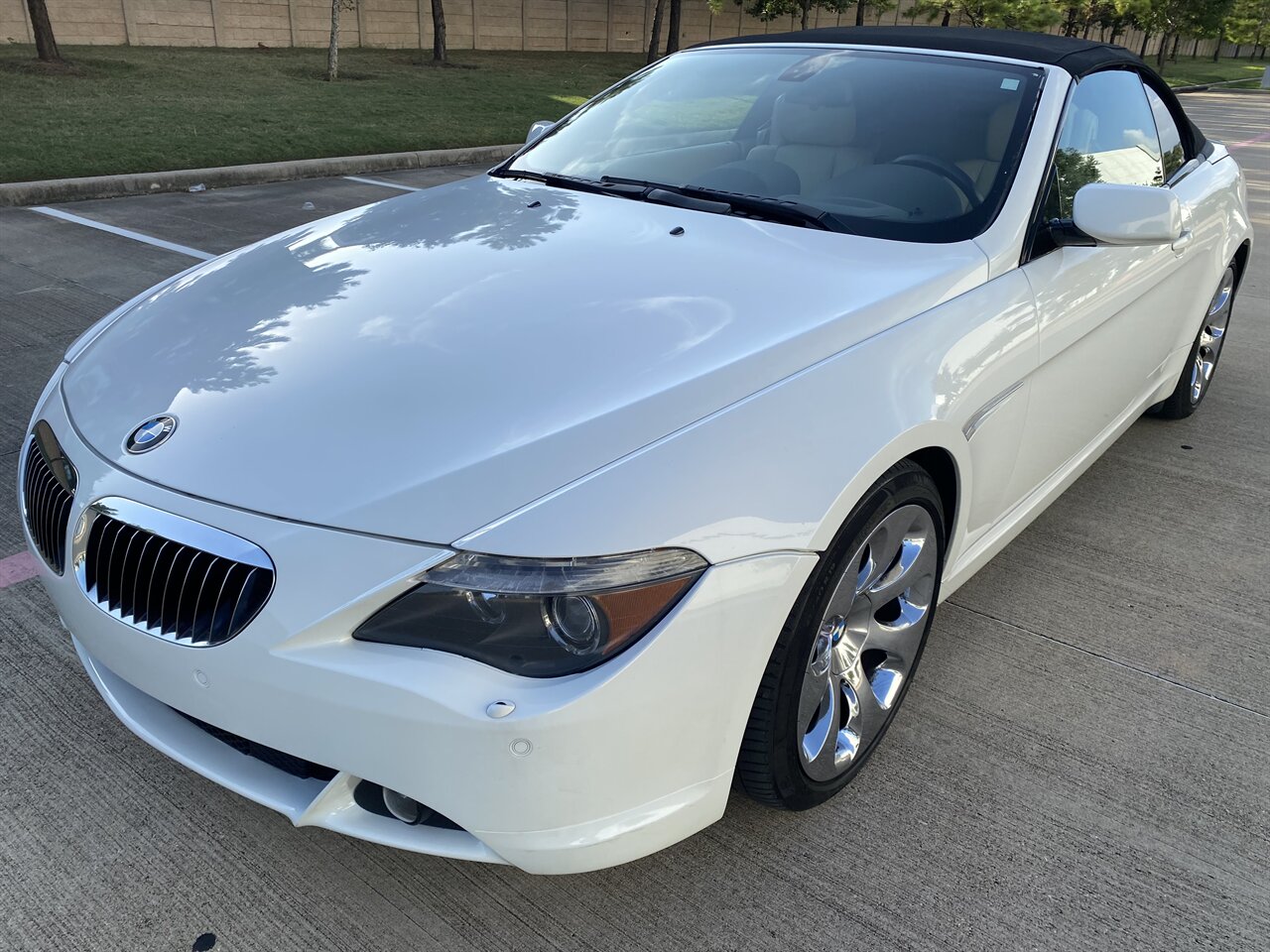 2005 BMW 645CiC CONVERTIBLE SPORT 19 " WHLS CWP HUD 73K MLS   - Photo 5 - Houston, TX 77031