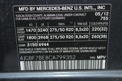 2012 Mercedes-Benz GL 450 4MATIC 2 ROOFS HEATED SEATS NAV REARCAM   - Photo 25 - Houston, TX 77031