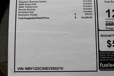 2014 BMW i3 GIGA NAV PDC 20 " WHEELS ONLY 35K MILES MSRP $44550   - Photo 9 - Houston, TX 77031