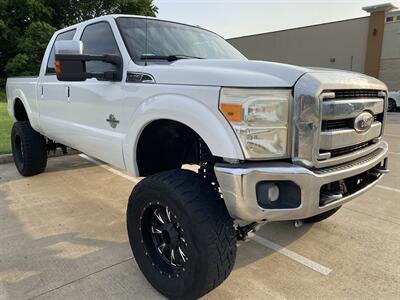 2011 Ford F-250 SUPER DUTY LARIAT 6.7 DIESEL CREW LIFTED 4X4 S/BED  