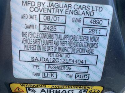 2002 Jaguar XJ8 XJ SPORT RARE ONLY 53K MILES CALL 832-997-7836   - Photo 32 - Houston, TX 77031