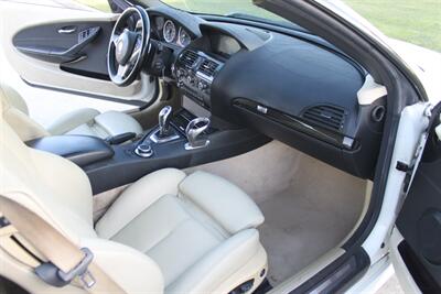 2008 BMW 650i CONVERTIBLE SPORTS PKG COLD WTHR PKG NAV PDC   - Photo 28 - Houston, TX 77031