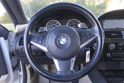 2008 BMW 650i CONVERTIBLE SPORTS PKG COLD WTHR PKG NAV PDC   - Photo 31 - Houston, TX 77031