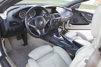 2008 BMW 650i CONVERTIBLE SPORTS PKG COLD WTHR PKG NAV PDC   - Photo 27 - Houston, TX 77031