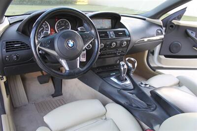 2008 BMW 650i CONVERTIBLE SPORTS PKG COLD WTHR PKG NAV PDC   - Photo 29 - Houston, TX 77031