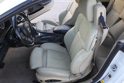2008 BMW 650i CONVERTIBLE SPORTS PKG COLD WTHR PKG NAV PDC   - Photo 41 - Houston, TX 77031