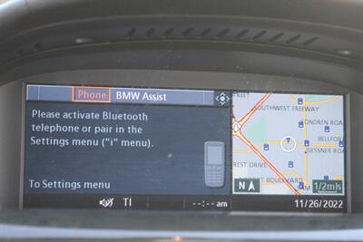 2008 BMW 650i CONVERTIBLE SPORTS PKG COLD WTHR PKG NAV PDC   - Photo 61 - Houston, TX 77031
