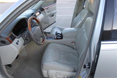 2003 Lexus LS 430 HEATED SEATS LEATHER CHROME WHLS MARK LEVINSON   - Photo 33 - Houston, TX 77031