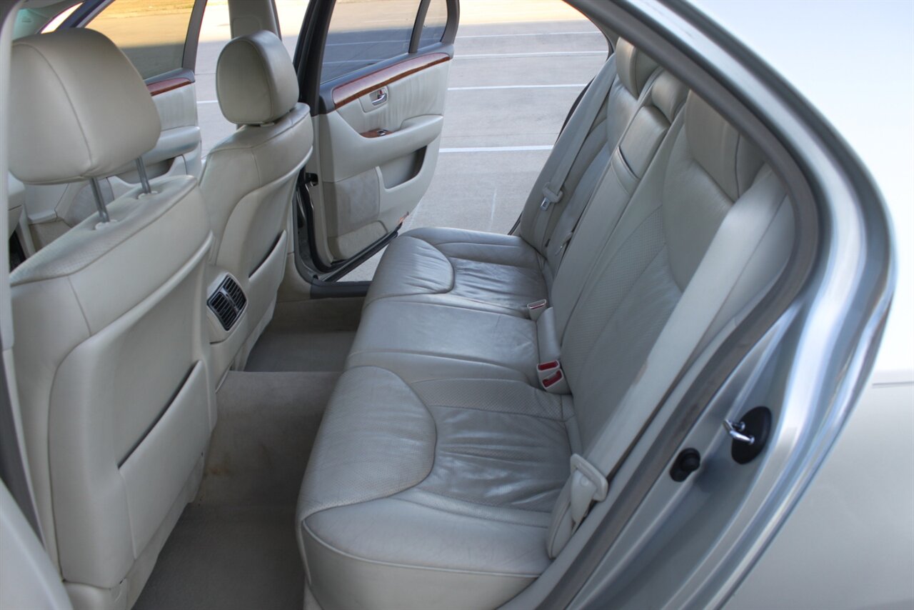 2003 Lexus LS 430 HEATED SEATS LEATHER CHROME WHLS MARK LEVINSON   - Photo 40 - Houston, TX 77031