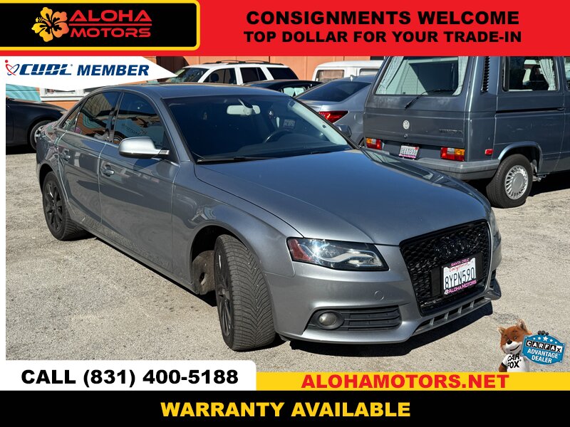 2011 Audi A4 2.0T quattro Premium Plus   - Photo 1 - Santa Cruz, CA 95060