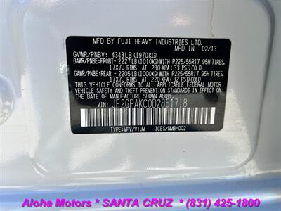 2013 Subaru XV Crosstrek 2.0i Limited   - Photo 23 - Santa Cruz, CA 95060